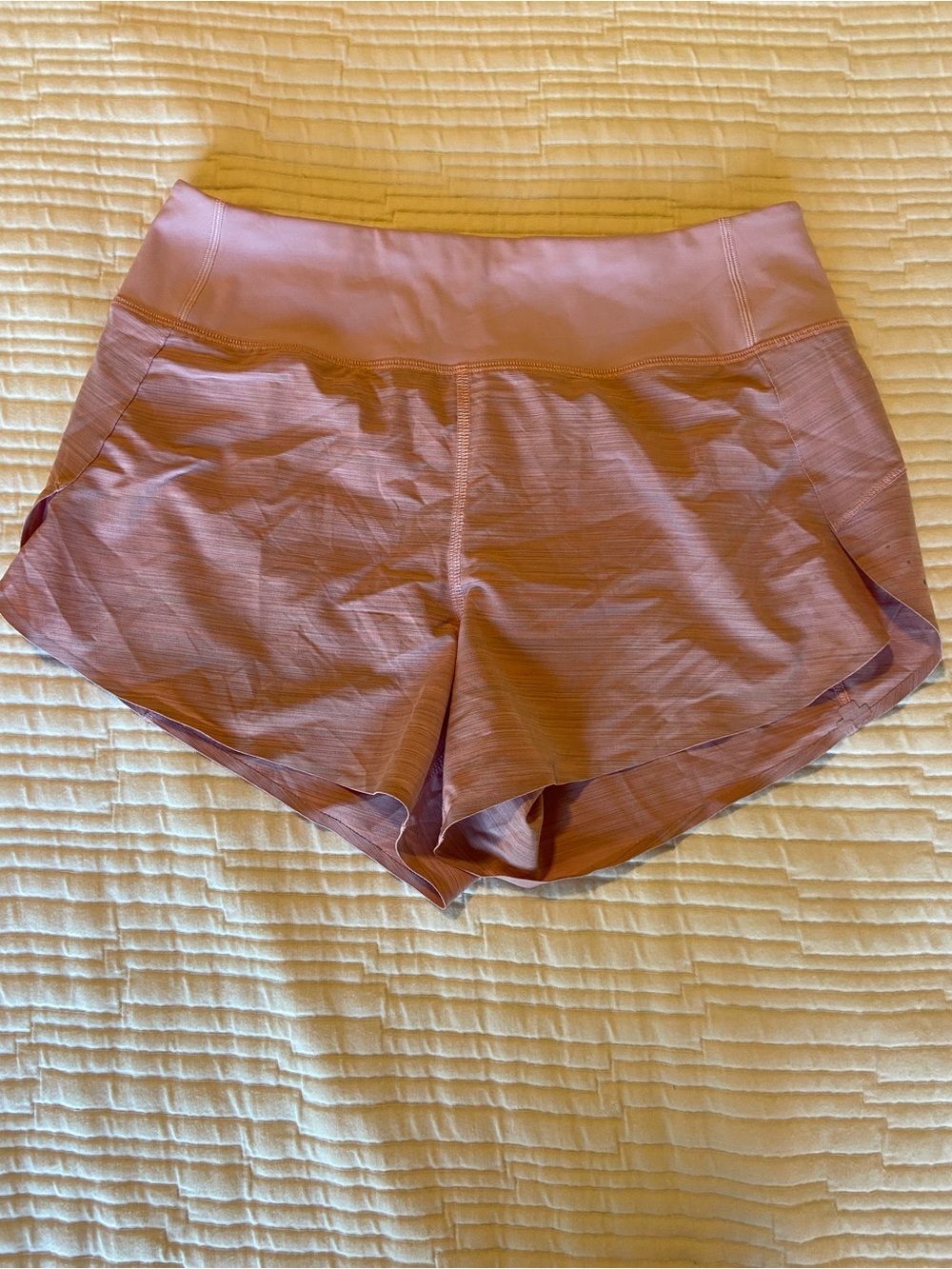 Athleta Dusty Mauve Athletic Shorts Run With It 3.5” XS